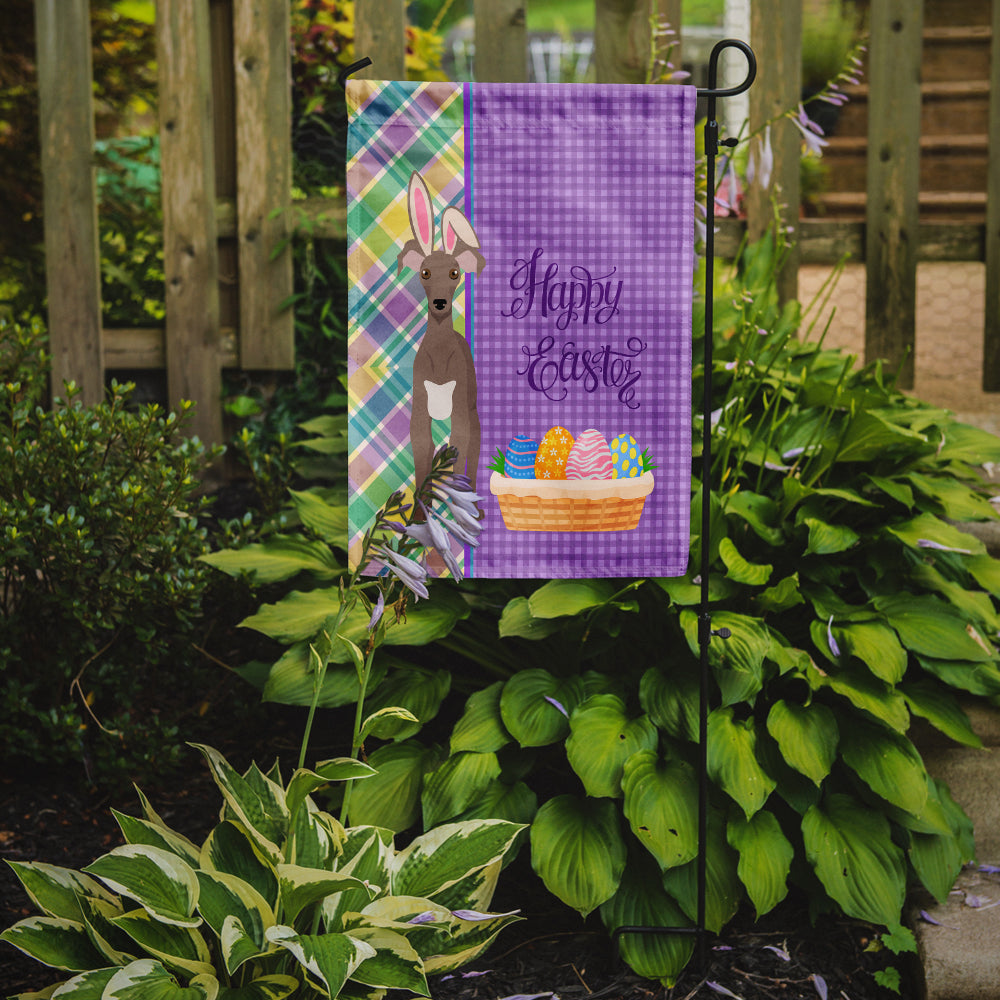 Fawn Italian Greyhound Easter Garden Flag Mailbox Decorative Yard Banner Outside Patio Artwork for Flower Beds, Garden Size, Multicolor