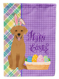 Red Fox Labrador Retriever Easter Garden Flag Mailbox Decorative Yard Banner Outside Patio Artwork for Flower Beds, Garden Size, Multicolor