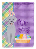 Silver Labrador Retriever Easter Garden Flag Mailbox Decorative Yard Banner Outside Patio Artwork for Flower Beds, Garden Size, Multicolor