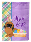 Red Pekingese Easter Garden Flag Mailbox Decorative Yard Banner Outside Patio Artwork for Flower Beds, Garden Size, Multicolor