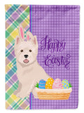 Westie West Highland White Terrier Easter Garden Flag Mailbox Decorative Yard Banner Outside Patio Artwork for Flower Beds, Garden Size, Multicolor