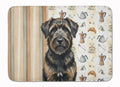 Brindle Bouvier des Flandres Coffee Bar Memory Foam Kitchen Mat Machine Washable Anti-Fatigue Cushion Comfort Bath or Kitchen Rug