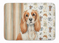 Blenheim Cavalier Spaniel Coffee Bar Memory Foam Kitchen Mat Machine Washable Anti-Fatigue Cushion Comfort Bath or Kitchen Rug