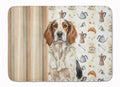 Tricolor English Setter Coffee Bar Memory Foam Kitchen Mat Machine Washable Anti-Fatigue Cushion Comfort Bath or Kitchen Rug