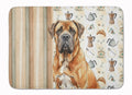 Neapolitan Mastiff Coffee Bar Memory Foam Kitchen Mat Machine Washable Anti-Fatigue Cushion Comfort Bath or Kitchen Rug