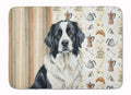 Landseer Newfoundland Coffee Bar Memory Foam Kitchen Mat Machine Washable Anti-Fatigue Cushion Comfort Bath or Kitchen Rug