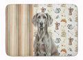 Weimaraner Coffee Bar Memory Foam Kitchen Mat Machine Washable Anti-Fatigue Cushion Comfort Bath or Kitchen Rug