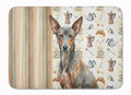 Xoloitzcuintli Coffee Bar Memory Foam Kitchen Mat Machine Washable Anti-Fatigue Cushion Comfort Bath or Kitchen Rug
