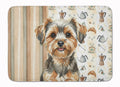 Yorkiepoo Coffee Bar Memory Foam Kitchen Mat Machine Washable Anti-Fatigue Cushion Comfort Bath or Kitchen Rug
