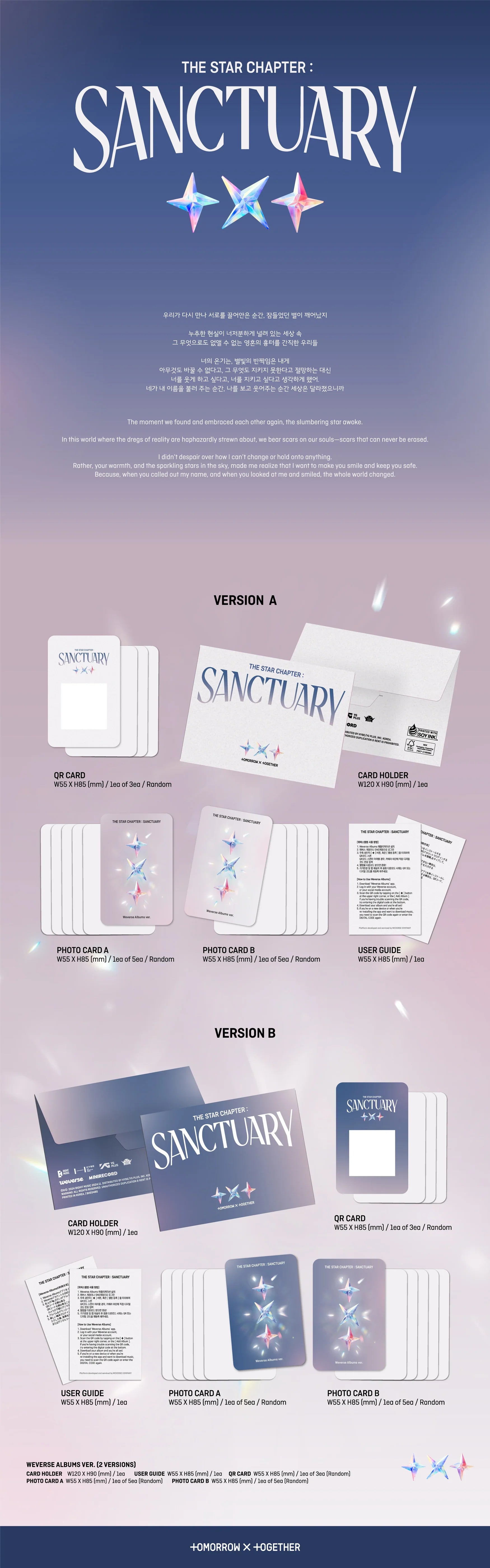 TXT 7th Mini Album - The Star Chapter : SaNCTuary