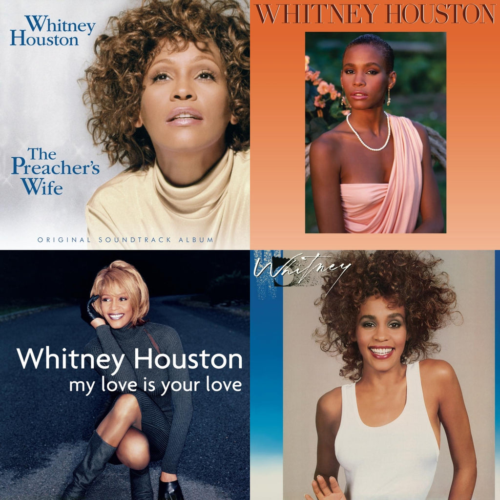 Whitney Houston - Whitney & My Love Is Your Love & Whitney Houston & Preacher's Wife Ost - LP Vinyl Bundle