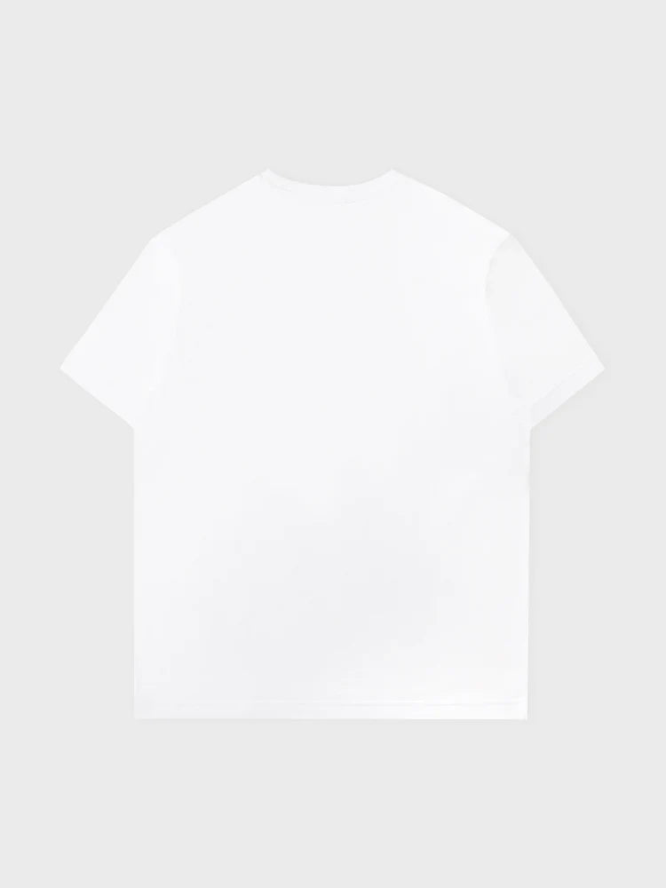 BT21 - Basic Short Sleeve Tshirt White (Mang)