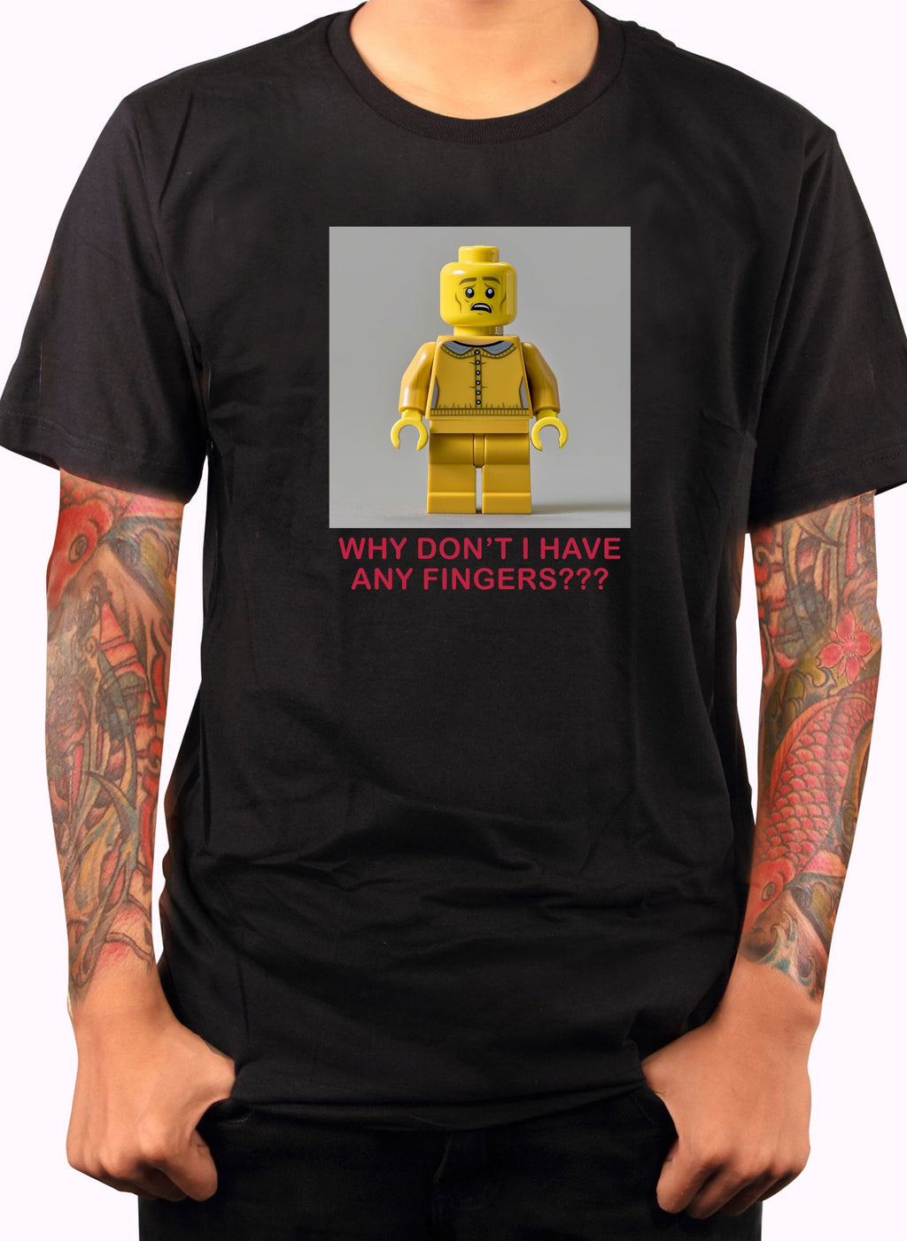 Why Don't I Have Any Fingers??? T-Shirt