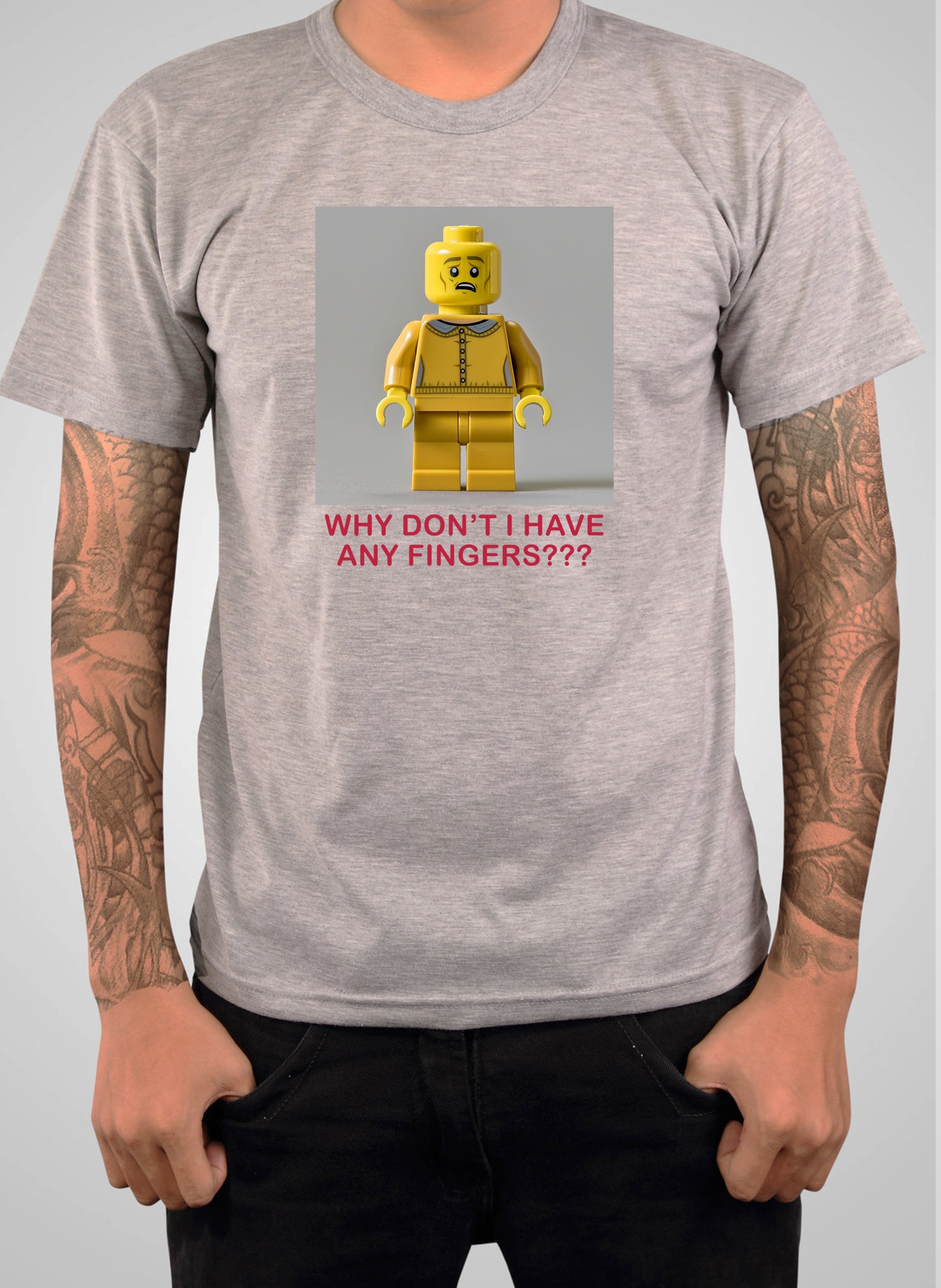 Why Don't I Have Any Fingers??? T-Shirt