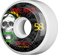 Powell Peralta Wheels McGill Skull and Snake 58mm 104a - White (Set of 4)