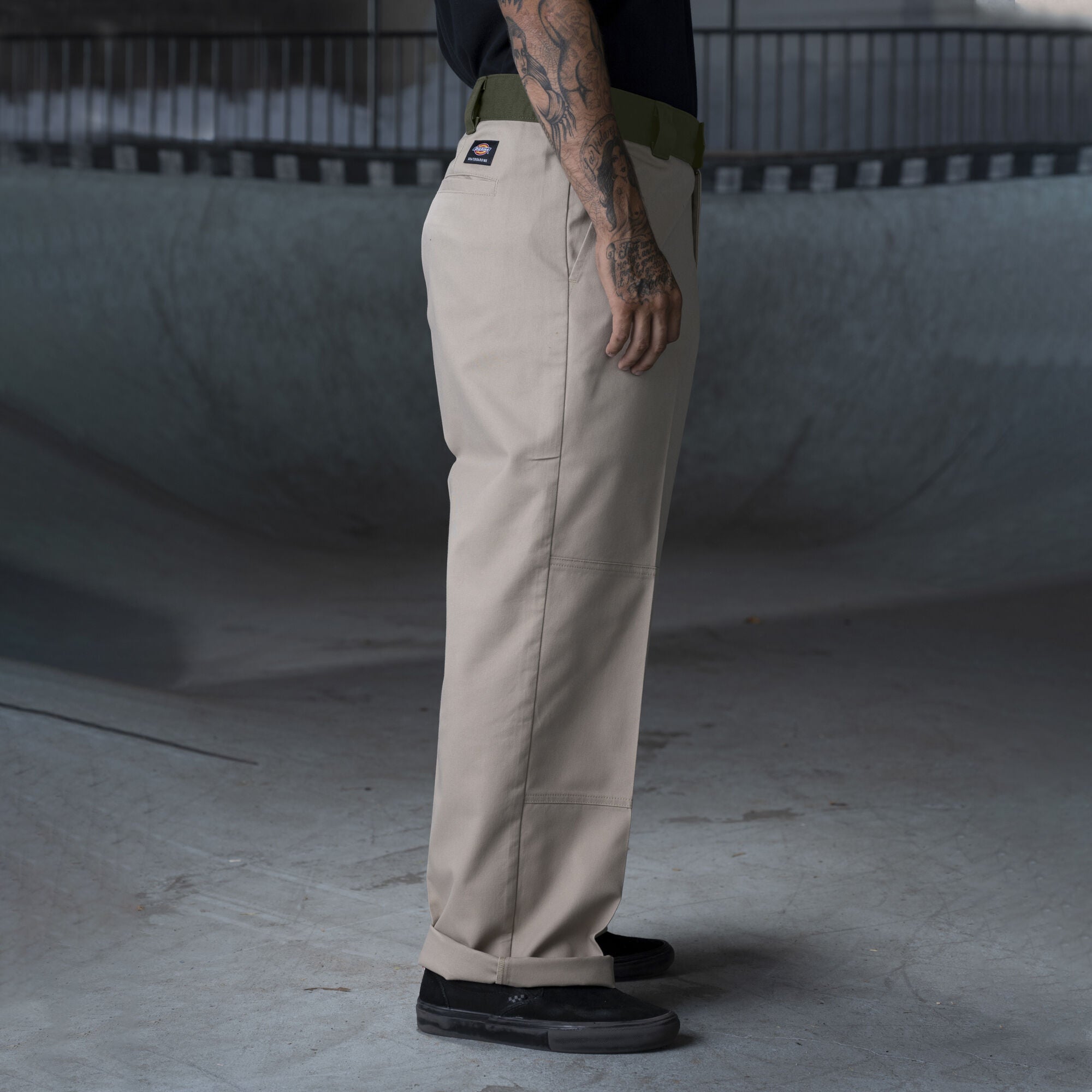Dickies Ronnie Sandoval Double Knee Pants - Desert Sand/Olive Color Block