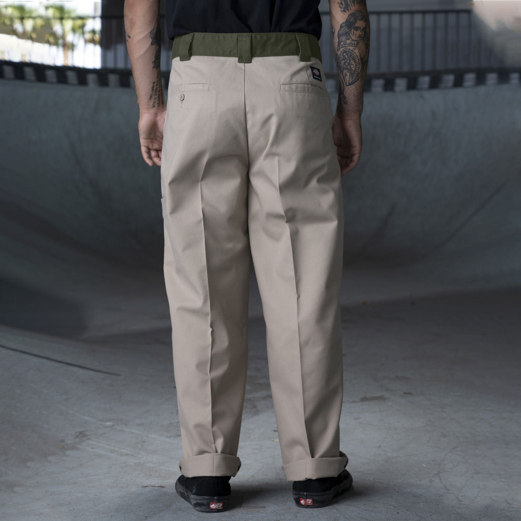 Dickies Ronnie Sandoval Double Knee Pants - Desert Sand/Olive Color Block
