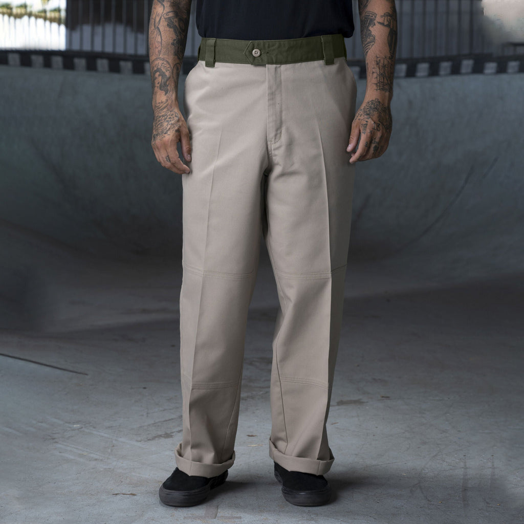 Dickies Ronnie Sandoval Double Knee Pants - Desert Sand/Olive Color Block