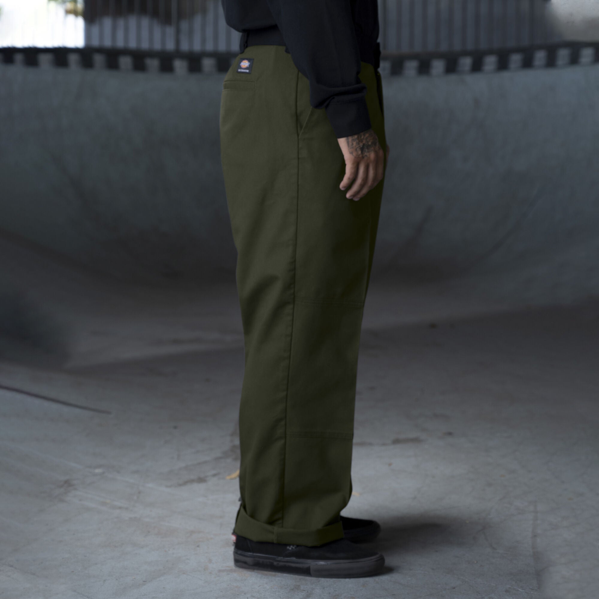 Dickies Ronnie Sandoval Double Knee Pants - Olive Green/Black Color Block