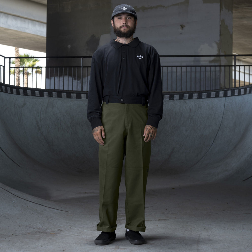 Dickies Ronnie Sandoval Double Knee Pants - Olive Green/Black Color Block