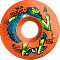 Bones OG Formula NEONderthal V4 Wide 52mm 100a Wheels - Orange (Set of 4)