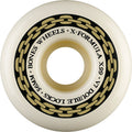 Bones X-Formula Double Locks V7 56mm 99a Wheels - White (Set of 4)