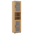 Tall Bathroom Storage Cabinet 67 Inches Freestanding Storage Organizer-Natural
