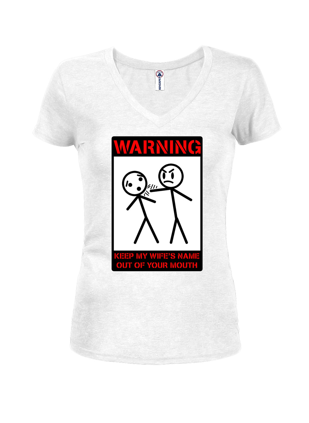 Warning Keep My Wife's Name Out of Your Mouth T-Shirt