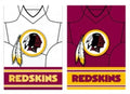 Washington Commanders Garden Flag 2 Sided Jersey