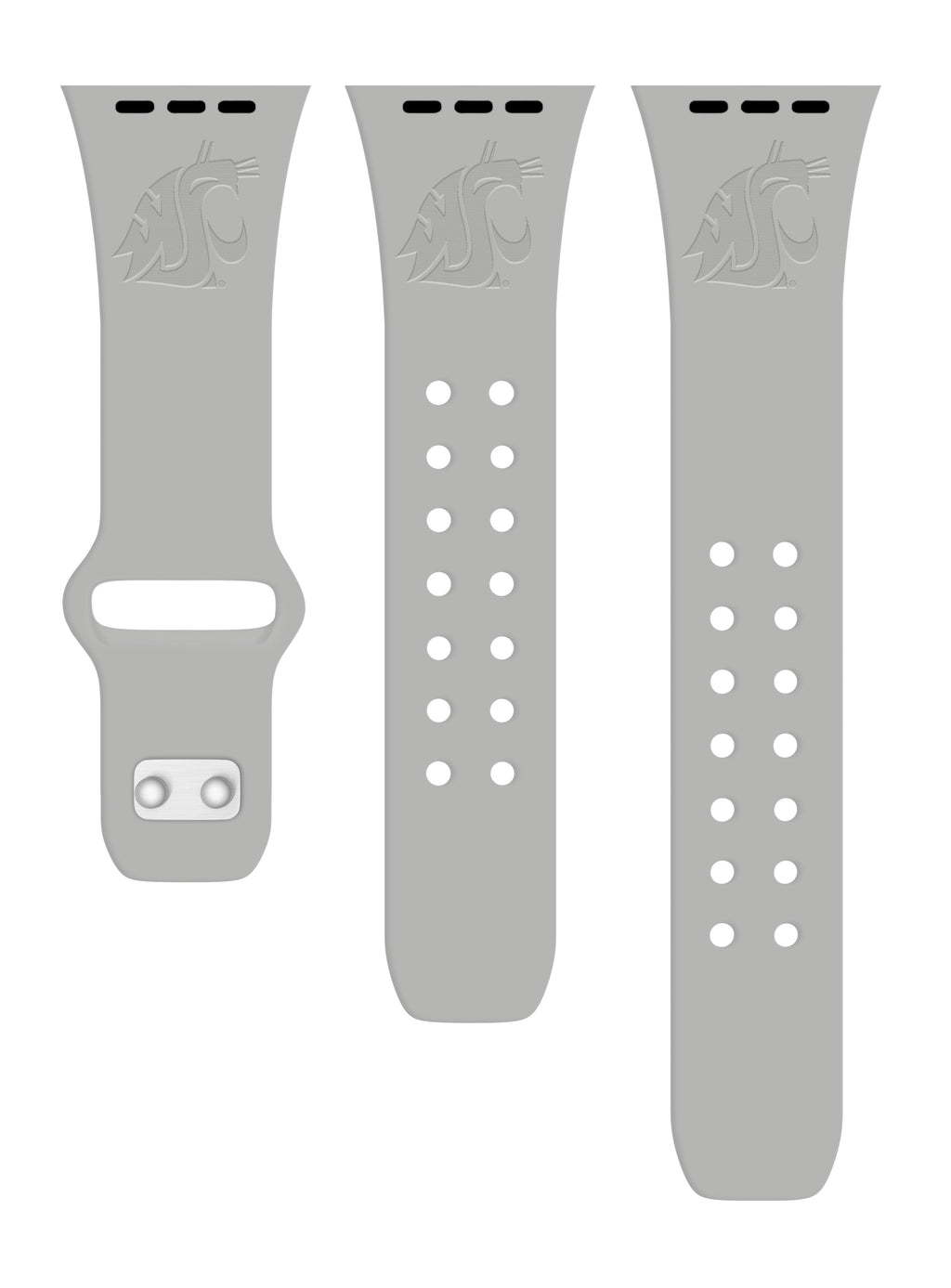 Washington State Cougars Engraved Apple Watch Band