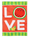 Watermelon Love Garden Flag 2 Sided