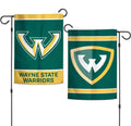 Wayne State Warriors Garden Flag 2 Sided