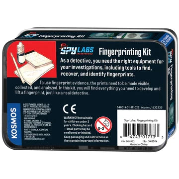 Spy Labs Fingerprinting Kit