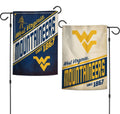 West Virginia Garden Flag 2 Sided Vintage Mountaineers
