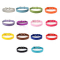 PET COLLAR LEATHER XL ASST COLORS