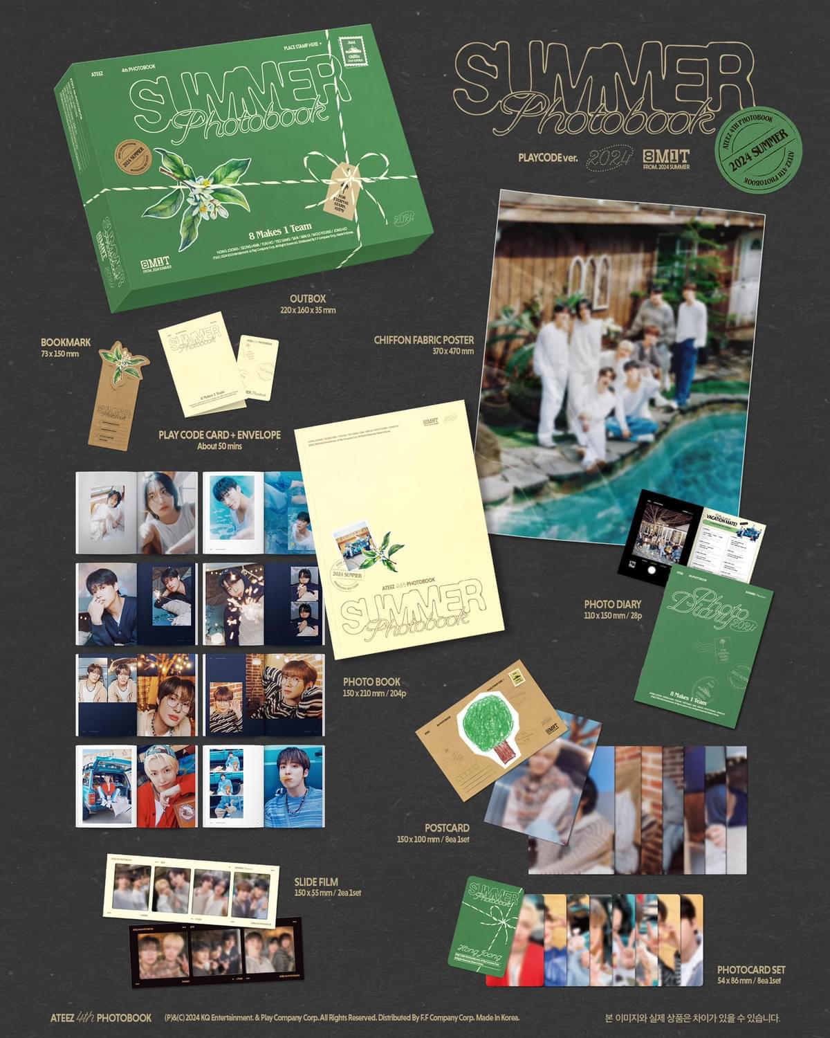 ATEEZ - 2024 Summer Photobook