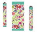 Whimsy Flowers Art Pole 40 Inches Tall Painted Peace