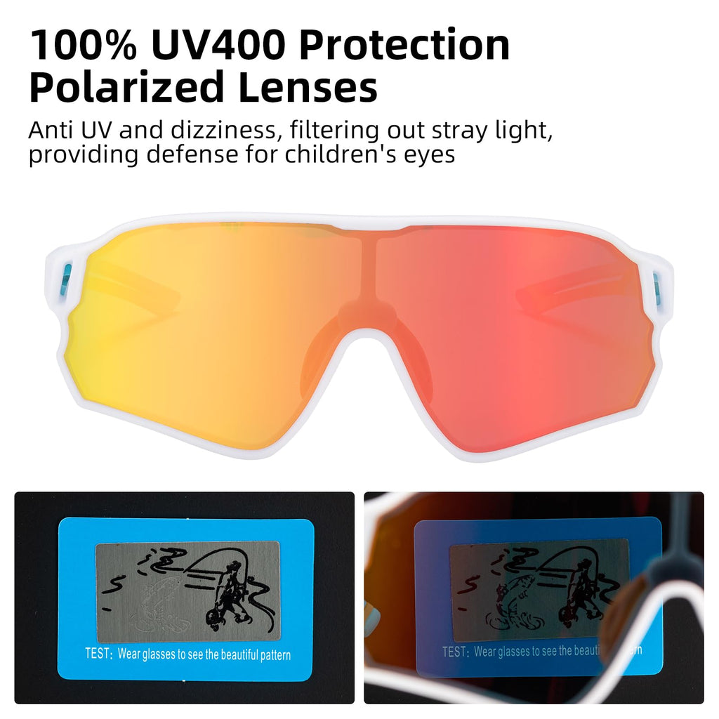 SP314 Kids Polarized Sunglasses UV400 Protection