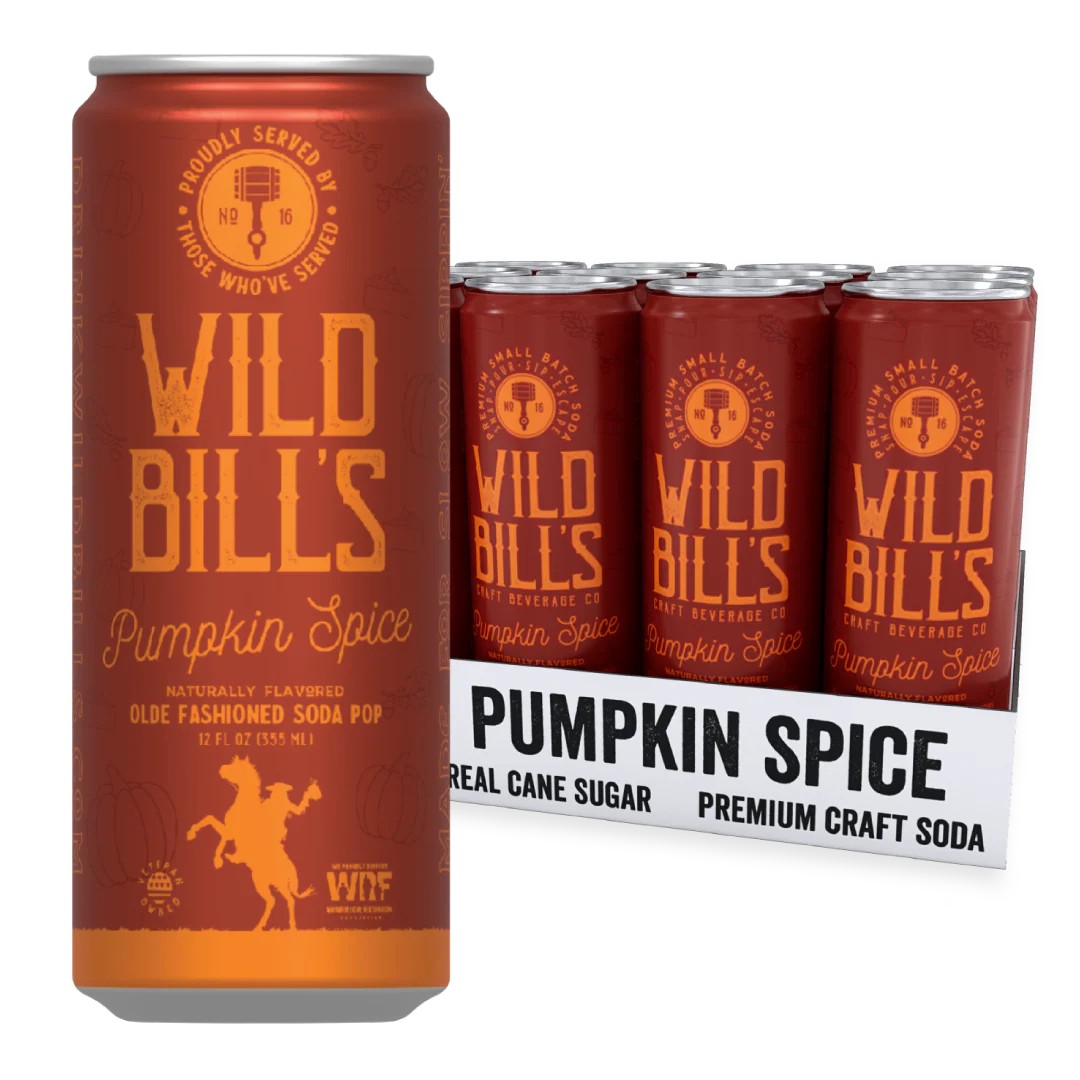 Wild Bill’s Pumpkin Spice (12oz) 12-Pack