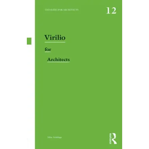 Virilio for Architects - Paperback