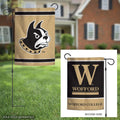 Wofford College Garden Flag 2 Sided Terriers