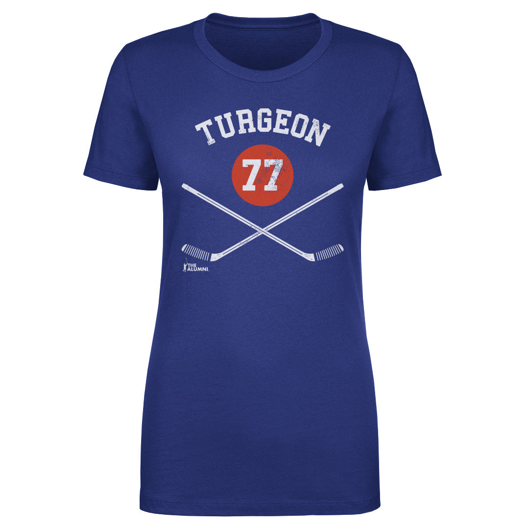Pierre Turgeon New York I 77 Sticks WHT