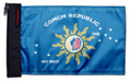 Conch Republic 12"x18" Forever Wave Flag for Jeep Wrangler LJ 2003-2006