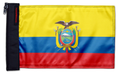 Ecuador 12"x18" Forever Wave Flag for Jeep Wrangler CJ-7 and CJ-8 1976-1986