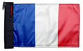 France 12"x18" Forever Wave Flag for Jeep Wrangler TJ 1996-2006