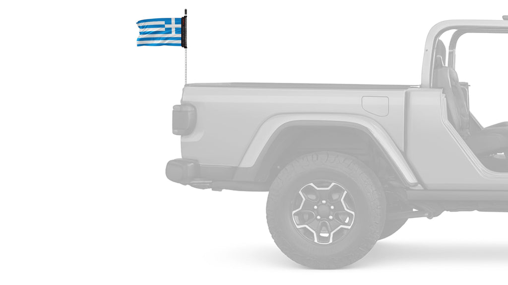 Greece 12"x18" Forever Wave Flag