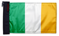Ireland 12"x18" Forever Wave Flag for Jeep Wrangler LJ 2003-2006