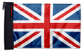 United Kingdom 12"x18" Forever Wave Flag for Jeep Wrangler JK 2-Door 2007-2018