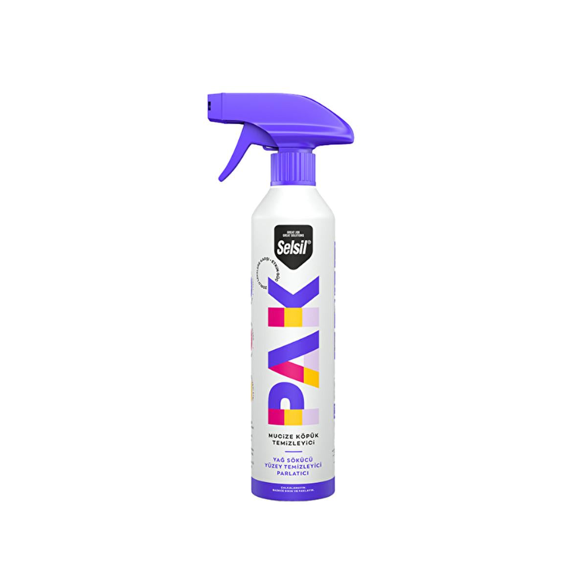 Selsil Pak Mucize Cleaning Spray - Effective Grease Remover for Kitchen Surfaces