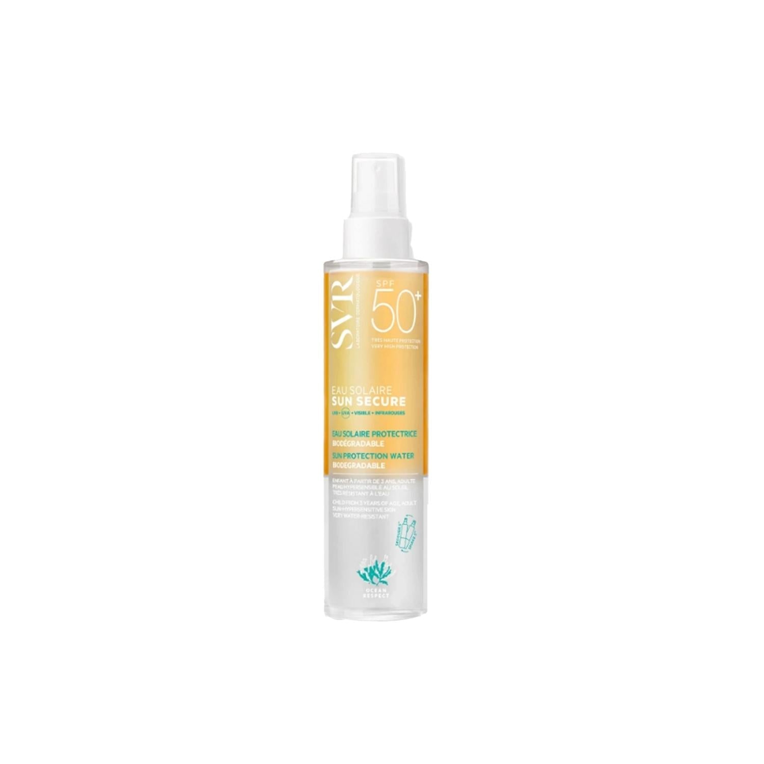 SVR SPF50+ Sunscreen Spray - Water-Resistant Sun Protection for Outdoor Activities - 6.76 fl oz